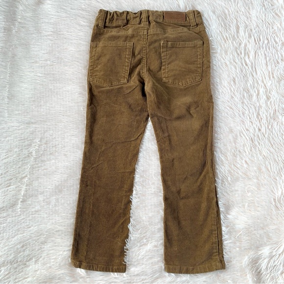 Janie and Jack Dark Tan Corduroy Pants•Size 5 - Picture 3 of 5